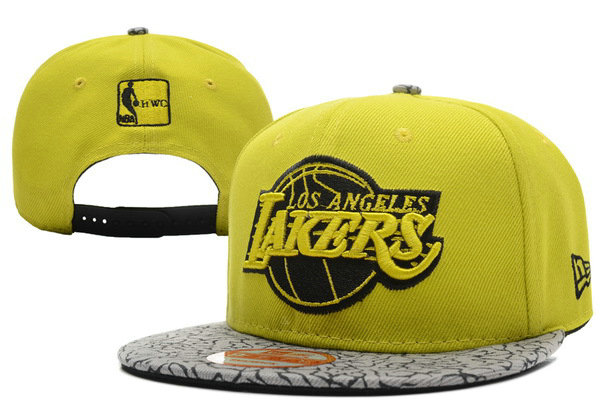 Los Angeles Lakers Snapback Hat XDF 0701